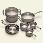 Batterie de cuisine en inox, 15 pièces - Atma Kitchenware