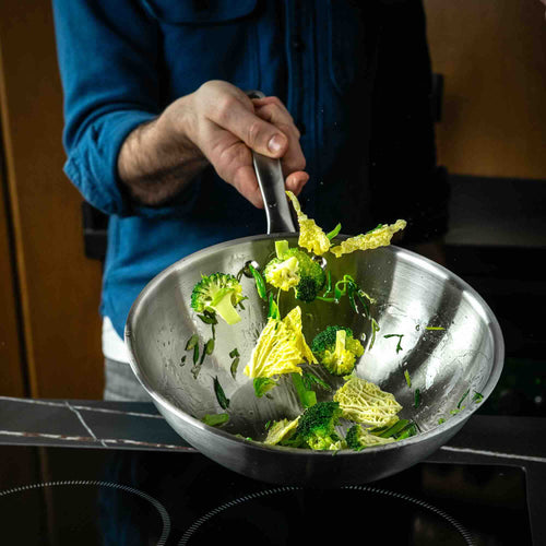 The Wok en inox - 24 cm - Atma Kitchenware