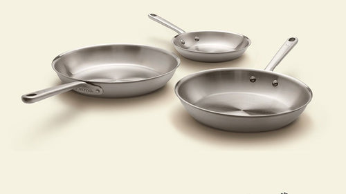 Comment cuisiner dans des poêles en inox ? - Atma Kitchenware