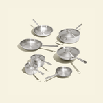 Batterie de cuisine en inox, 12 pièces - Atma Kitchenware