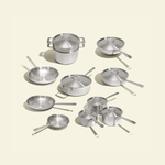 Batterie de cuisine en inox, 19 pièces - Atma Kitchenware