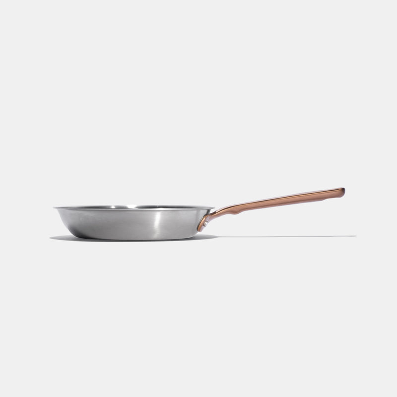 La bonne poêle en inox, manche bronze - 20 cm - Atma Kitchenware