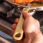 La bonne poêle en inox, manche doré - 20 cm (Édition limitée) - Atma Kitchenware