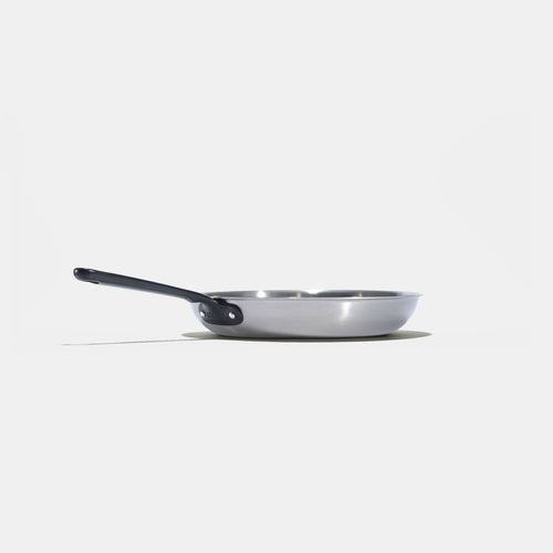 La bonne poêle en inox, manche noir - 20 cm - Atma Kitchenware