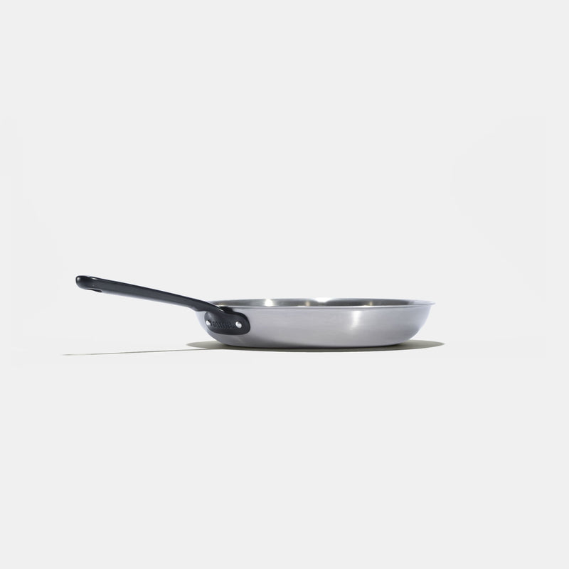La bonne poêle en inox, manche noir - 20 cm - Atma Kitchenware