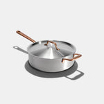 La sauteuse idéale en inox, manche bronze - 26 cm - Atma Kitchenware