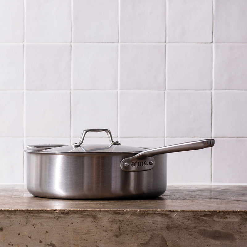 Le duo de sauteuses idéales en inox - Atma Kitchenware