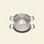 Le grand faitout en inox, poignées dorées - 24 cm (Édition limitée) - Atma Kitchenware