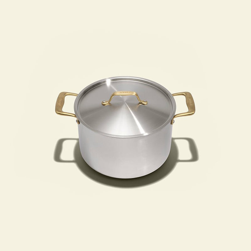 Le grand faitout en inox, poignées dorées - 24 cm (Édition limitée) - Atma Kitchenware
