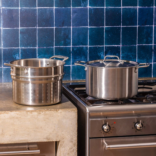 Le Pasta Pot en inox - Atma Kitchenware