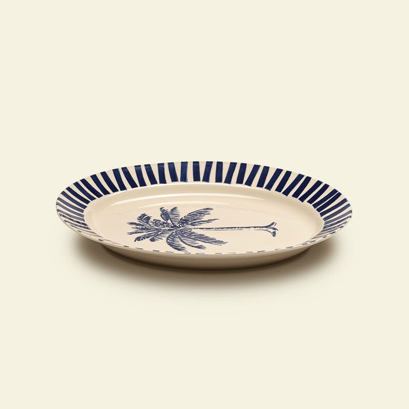 Le plat de présentation, en bleu nuit - Atma Kitchenware