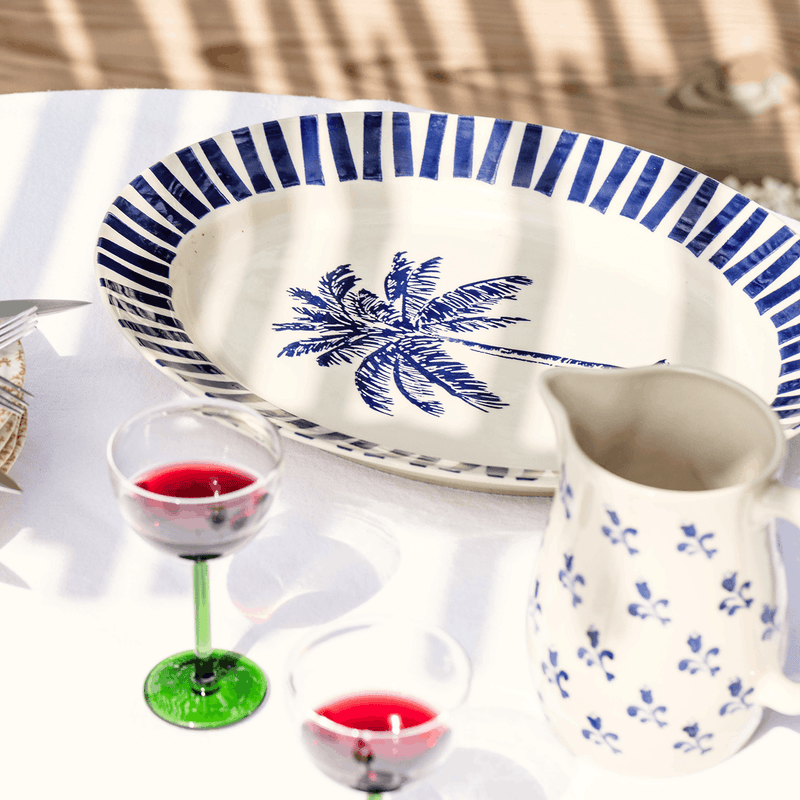 Le plat de présentation, en bleu nuit - Atma Kitchenware