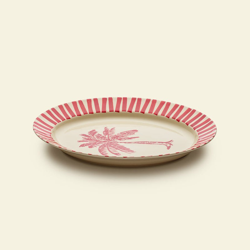 Le plat de présentation, en rouge carmin - Atma Kitchenware